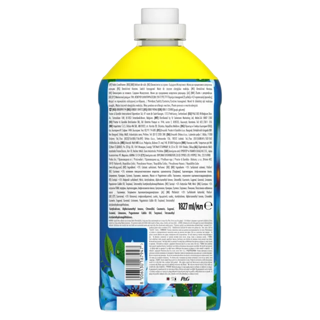 Lenor Mαλακτικό Fresh Ocean Escape 87Mεζούρες 2