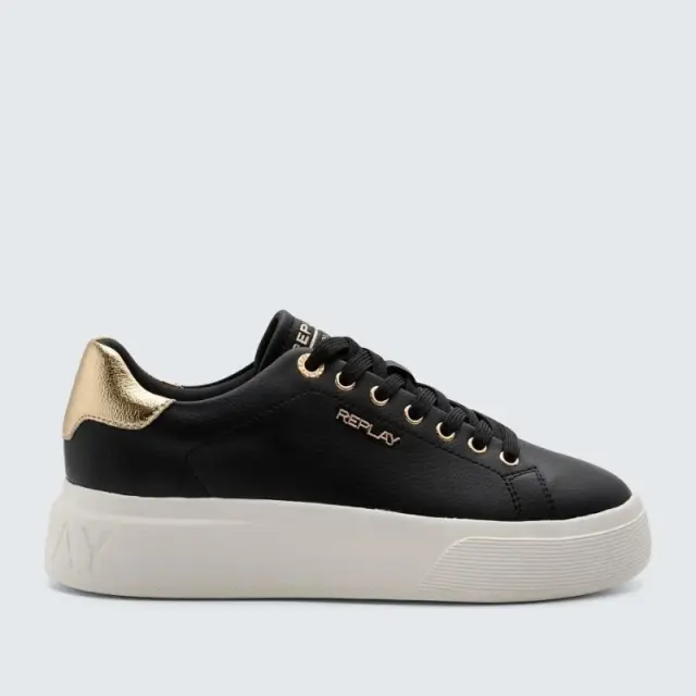 Sneakers με Chunky Σόλα Replay Notting W Noir GWZ8F.000.C000AL-C08C Μαύρο - 37