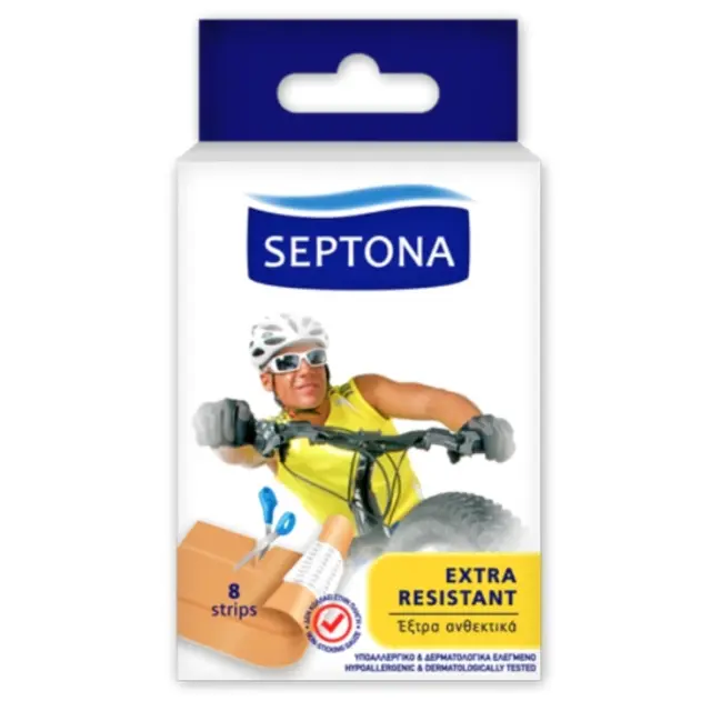 Septona Αυτοκόλλητα Επιθέματα Extra Resistant 8τμχ