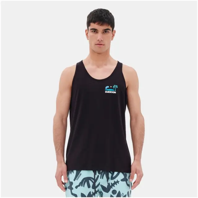 Emerson Abstract Tropical Wave (221.EM37.41-Black) - Μαύρο
