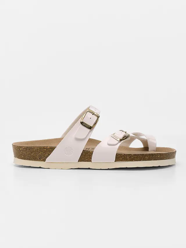 Genuins Πέδιλα Γυναικείο HT Άσπρο GEN/DUBLIN VEGAN G106570 P/WHITE 3