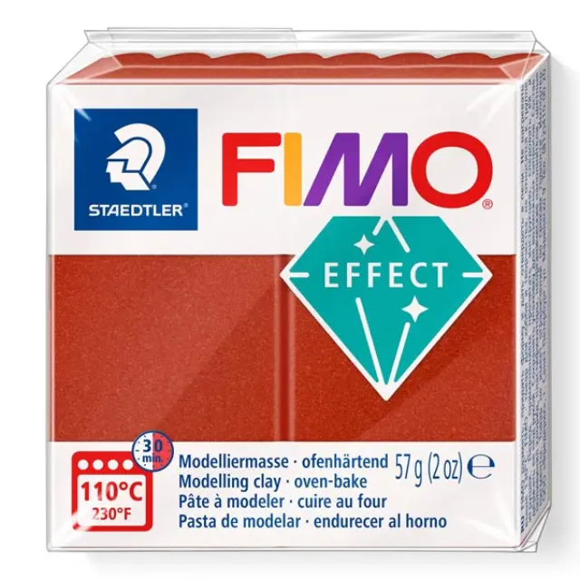 Πολυμερικός Πηλός Staedtler Fimo Effect No27 - Metallic Copper - 57gr