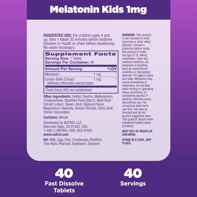Natrol Kids Melatonin 2