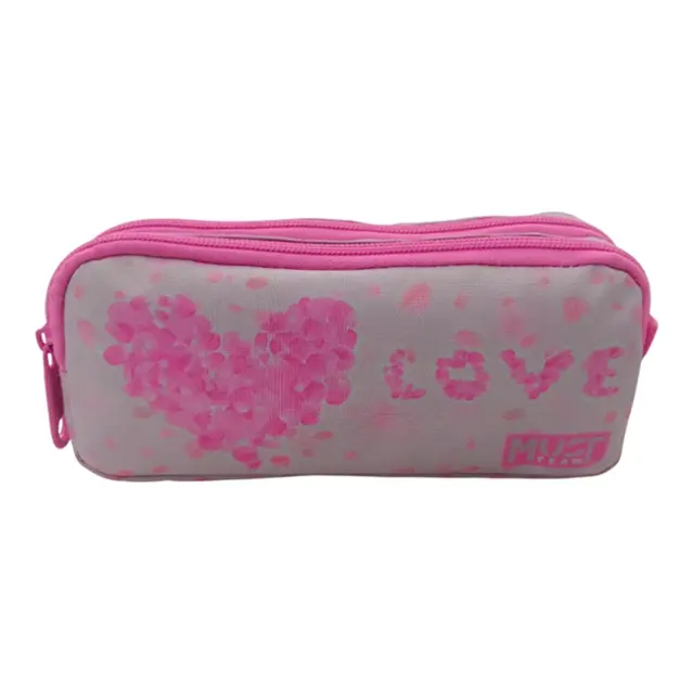 Must Κασετίνα Βαρελάκι 2 θήκες Cute Love (000587696)