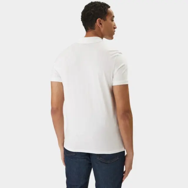 Calvin Klein - Ανδρικό T-Shirt Polo Classic Logo LV04RD255G-YAF Λευκό - XL 2