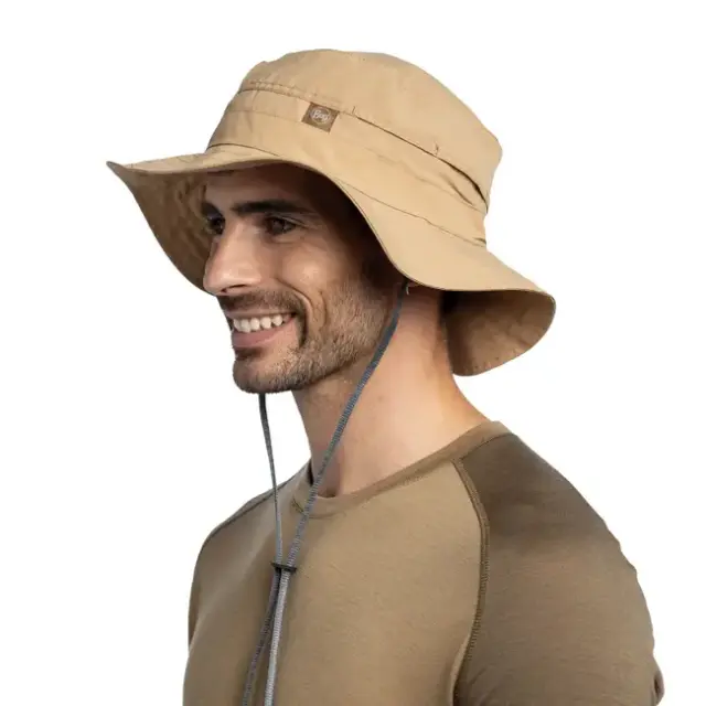 Buff Explore Booney Hat - Solid Fawn L/XL 2