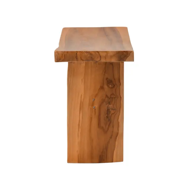 Σκαμπό Borbe pakoworld teak ξύλο σε φυσική απόχρωση 45x28x45εκ 3