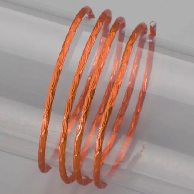 Σύρμα Αλουμινίου Vague Structure - Ø2mm - Orange - 2m