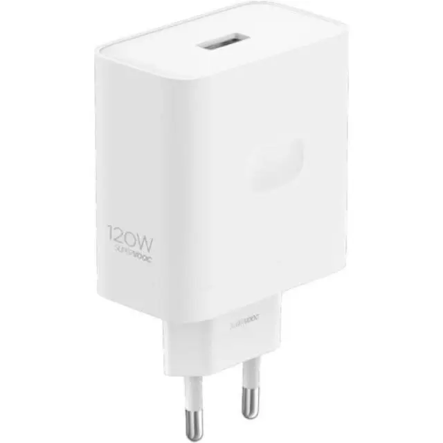 Realme Φορτιστής Χωρίς Καλώδιο με Θύρα USB-A 120W Λευκός (SuperVOOC)