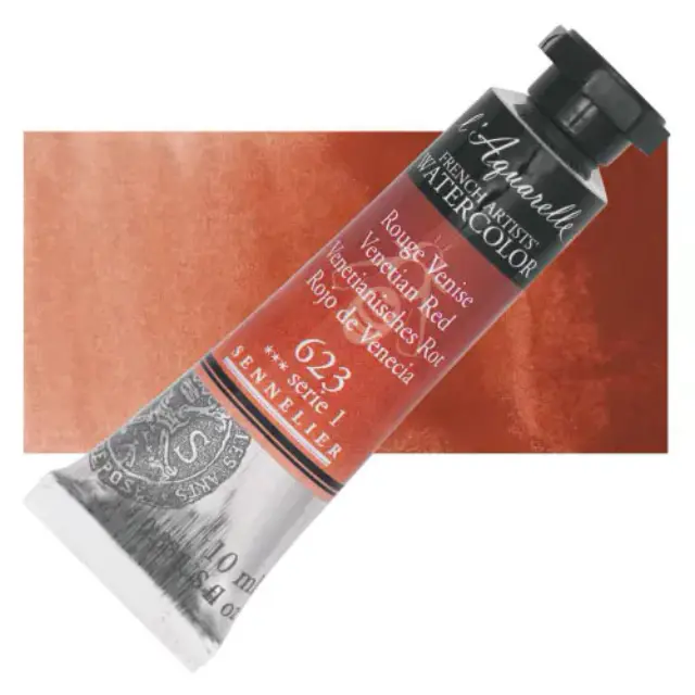 Χρώμα Ακουαρέλας Sennelier l Aquarelle Σωληνάριο 10ml - 623 Venetian Red