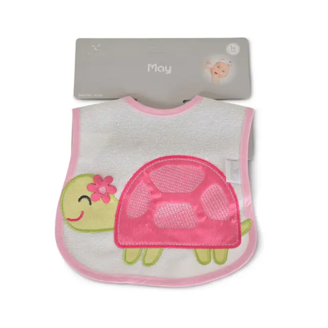 Σαλιάρα Αδιάβροχη May Pink Cangaroo 3800146271268