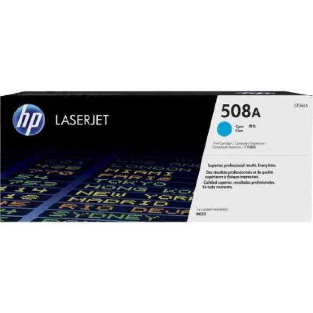 HP 508A Γνήσιο Toner Laser Εκτυπωτή Κυανό 5000 Σελίδων (CF361A)