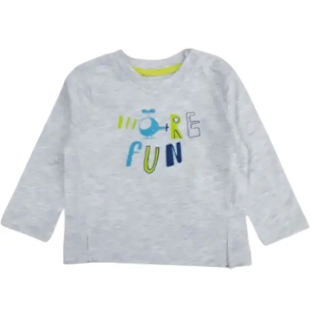Μπλουζάκι Μακρυμάνικο More Fun Venere Grey 8020624 - 12 M (80cm)