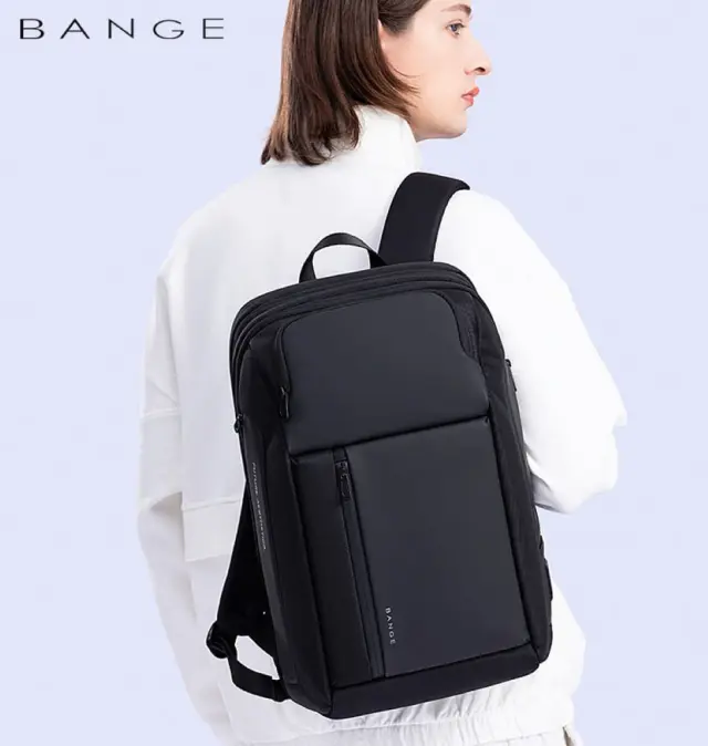 Σακίδιο πλάτης 24L Laptop 15,6” Bange 7663 μαύρο - One Size 3
