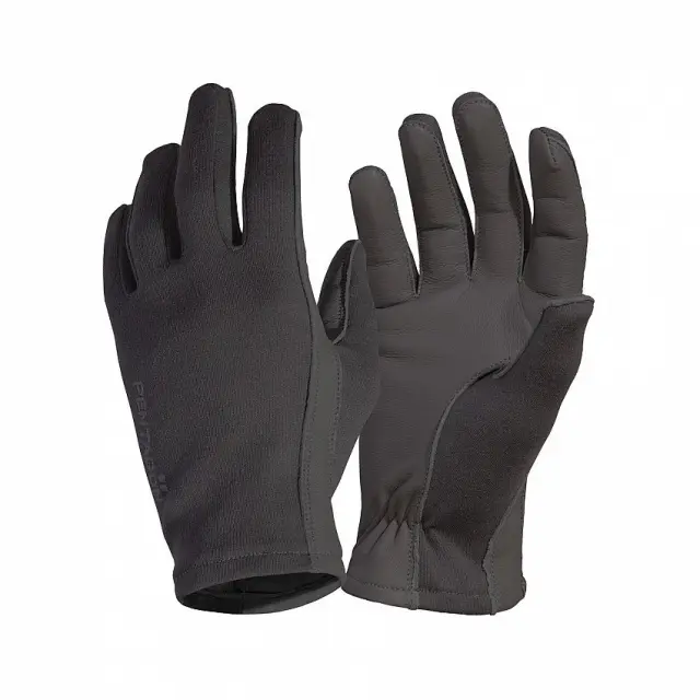 Pentagon Short Cuff Pilot Gloves-Κοντόκαρπα Pilot Γάντια - 01-Black-Μαύρο
