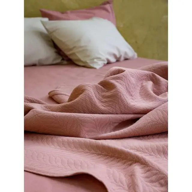 Κουβέρτα King Size Virve Terracotta Nima 230X260