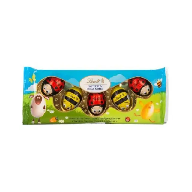 Lindt Easter Fun Bugs & Bees 50gr (ΠΡΟΣΟΧΗ λιώνει!) (Aνάλωση κατά προτίμηση πριν από 30/08/25)