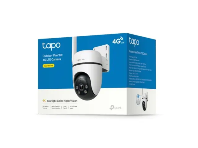 TP-Link Outdoor Pan/Tilt 4G LTE Camera (TAPO C501GW) (TPTAPOC501GW) 2