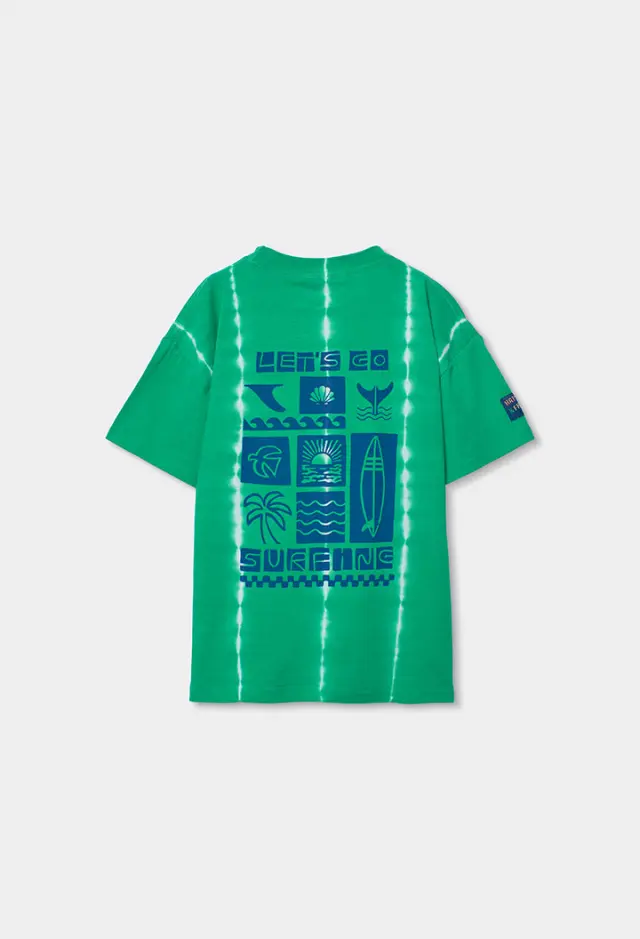 Boboli Knit t-shirt dye για αγόρι 613033-4756 2