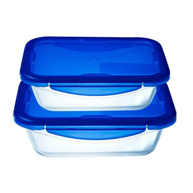 Σετ Φαγητοδοχεία Γυάλινα Pyrex Cook & Go 2τεμ.