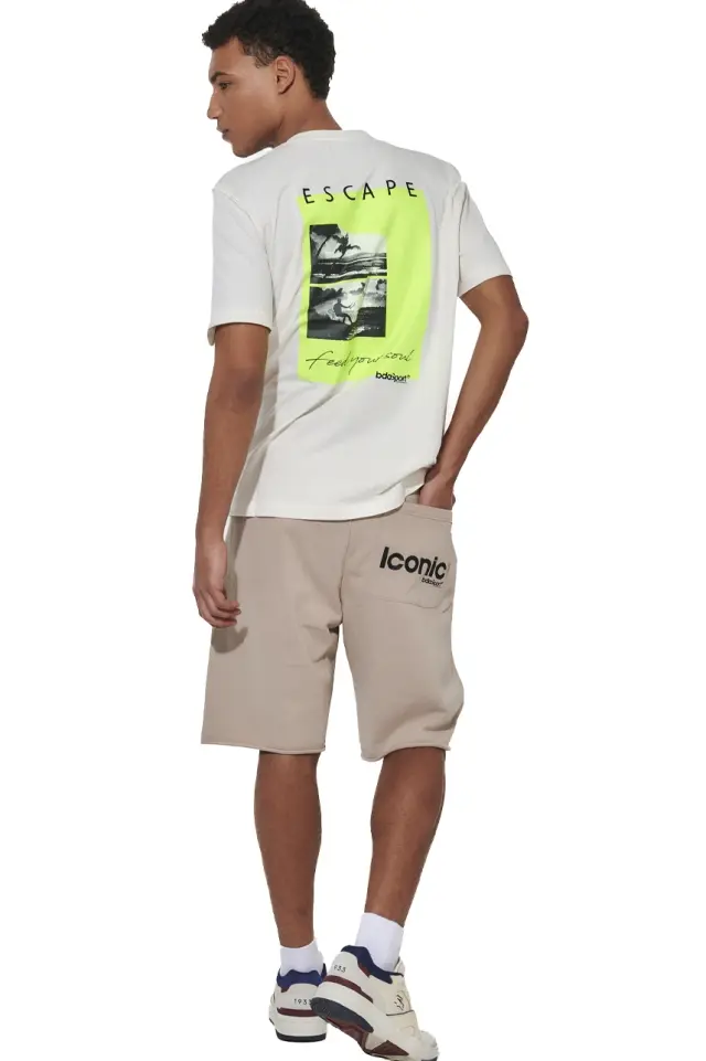 Body Action Men's Sportswear Shorts Μπεζ 033618-05C (Body Action) - XXLarge 3