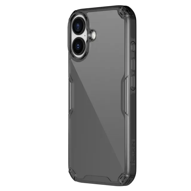 Nillkin Nature TPU PRO Cover for Apple iPhone 17 Transparent Black 2