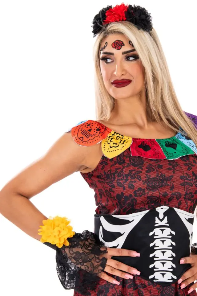 Αποκριάτικη Στολή Day Of The Dead Senorita (Fun Fashion) (F-162800) 3