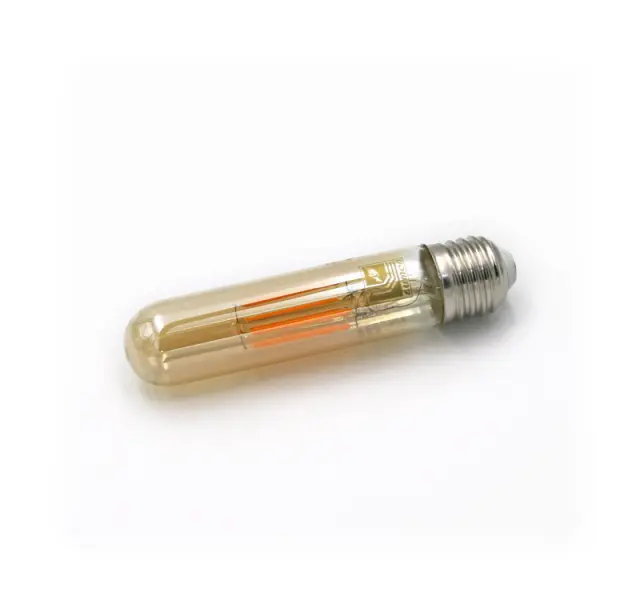 LED ΛΑΜΠΑ COG ΣΩΛΗΝΑΣ L:125mmD:30mm Ε27 6W ΜΕΛΙ 2200K