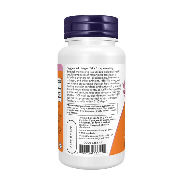 Now Foods Eggshell Membrane 500 mg 3