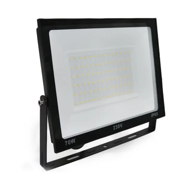 ΠΡΟΒΟΛΕΑΣ LED 70W 230V 6200K IP65 ΜΑΥΡΟΣ
