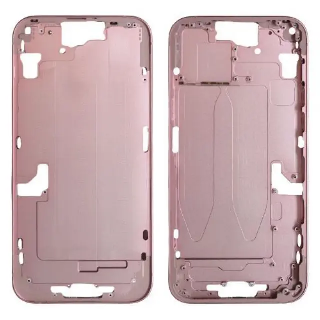 Μεσαίο Πλαίσιο Apple iPhone 15 Plus Ροζ (OEM) N66199