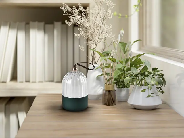 Chiqui 724692 – Φορητό Επιτραπέζιο Φωτιστικό LED 3W Πράσινο CCT 3000-4000K | Επαναφορτιζόμενο 3