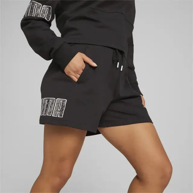 Puma Colorblock Summer High Waist (674064-01) - Μαύρο - S 3