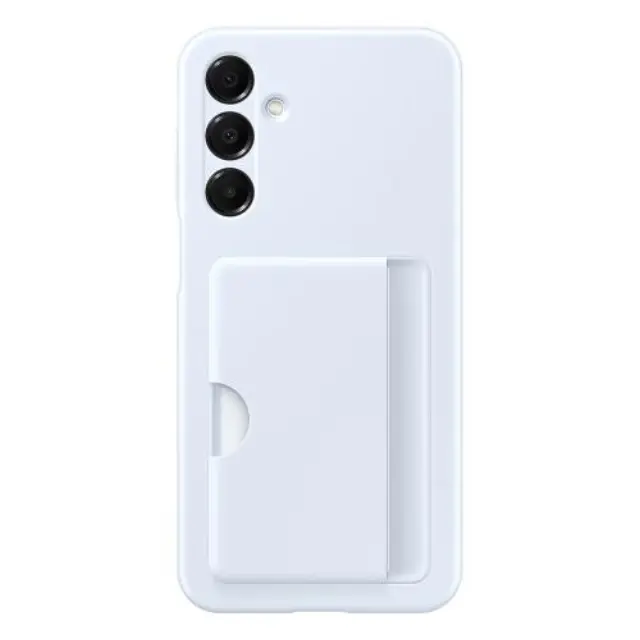 Θήκη Σιλικόνης Samsung EF-OA166TLEGWW για Galaxy A16 5G με Card Slot Μπλε N66542