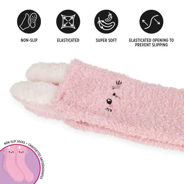 Legami Καλτσοπαντόφλες / Non-slip Socks Kids Size: It's a Match! (9 σχέδια) Rabbit, 26-34 3