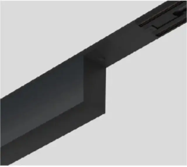 Ράγα Φωτισμού Magnetic Flex Μαύρο Ματ 26x3,2x5,5εκ. 3