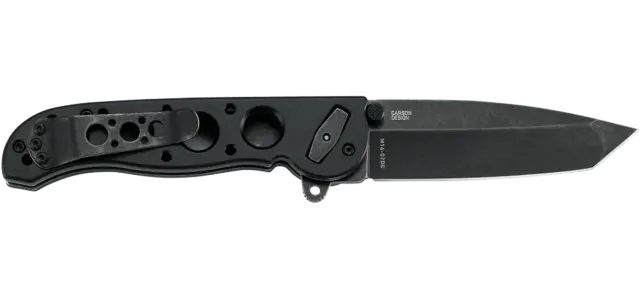 CRKT M16-02DB BLACK TANTO W/DEADBOLT ASSIST 2