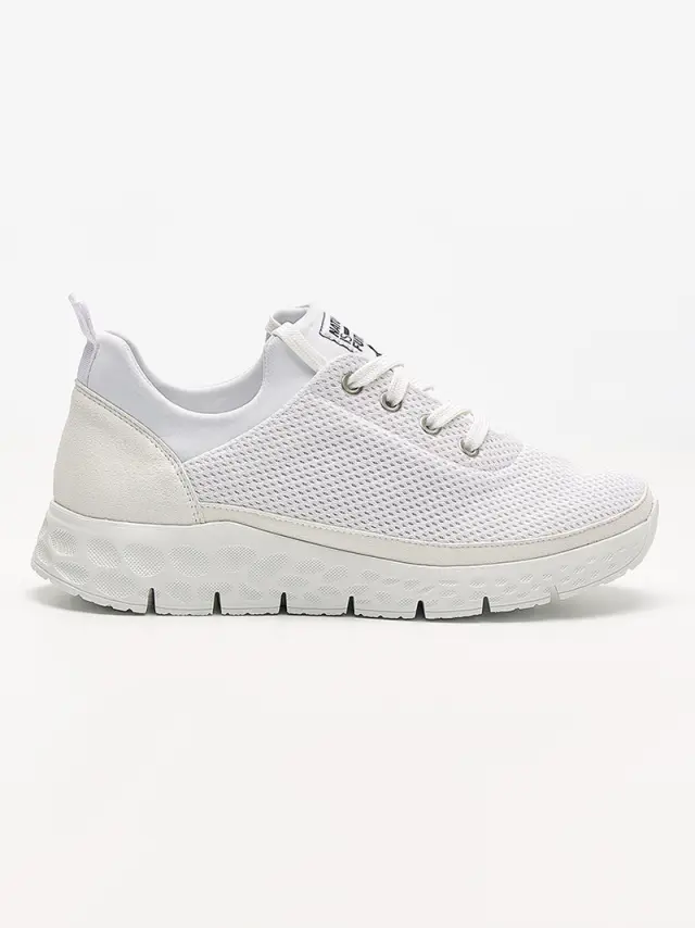 Mephisto Sneakers Γυναικείο ύφασμα Άσπρο NIF/WING WHITE 3