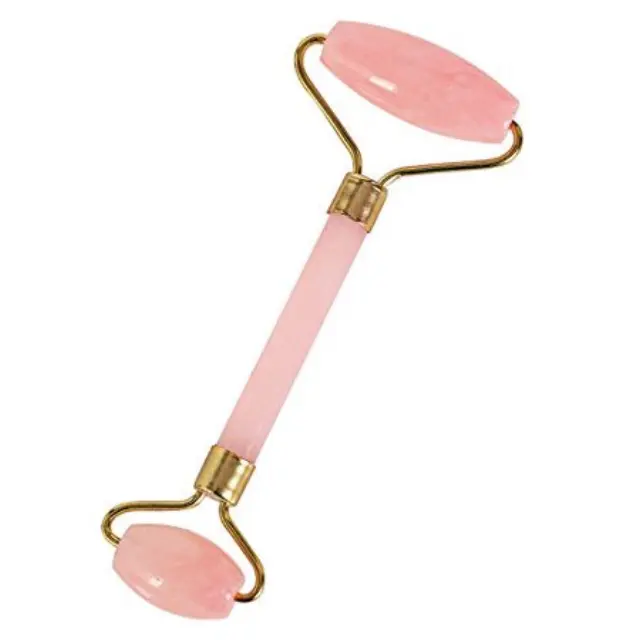 PINK JADE ROLLER -Ρολό χαλαζία για μασάζ προσώπου 1τμχ