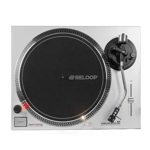 Reloop RP2000 MK4 Dj Πικάπ Ασημί