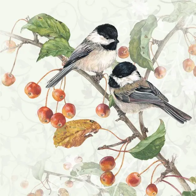 Χαρτοπετσέτα για Decoupage, Chickadee, 1τεμ.