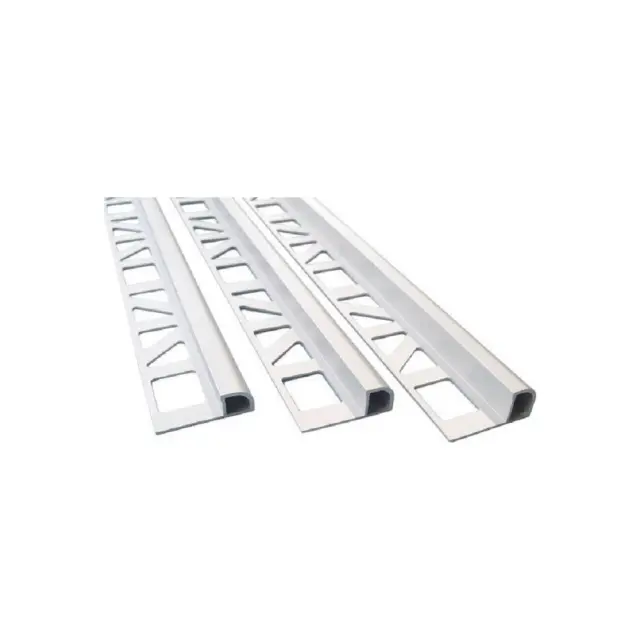 Αρμοκάλυπτρο - Στρογγυλεμένα Προφίλ PVC (κλειστό) 12.5mm x 2.5m PVC - Λευκό
