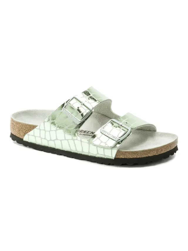 Birkenstock Πέδιλα Γυναικείο Microfiber Πράσινο BIR/ARIZONA GATOR 1016049 MINERAL - 37 2