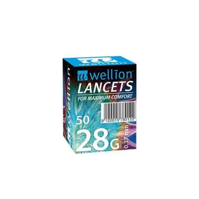 Wellion Lancets 28g Σκαρφιστήρες 0.37mm 2