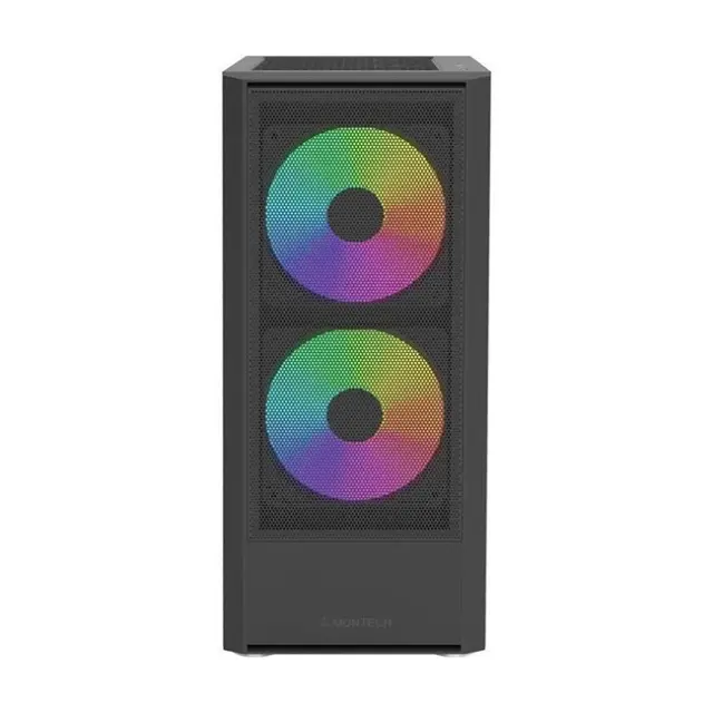 Montech PC Case X2 Plus MIdi Tower Black (X2 PLUS (B)) 3
