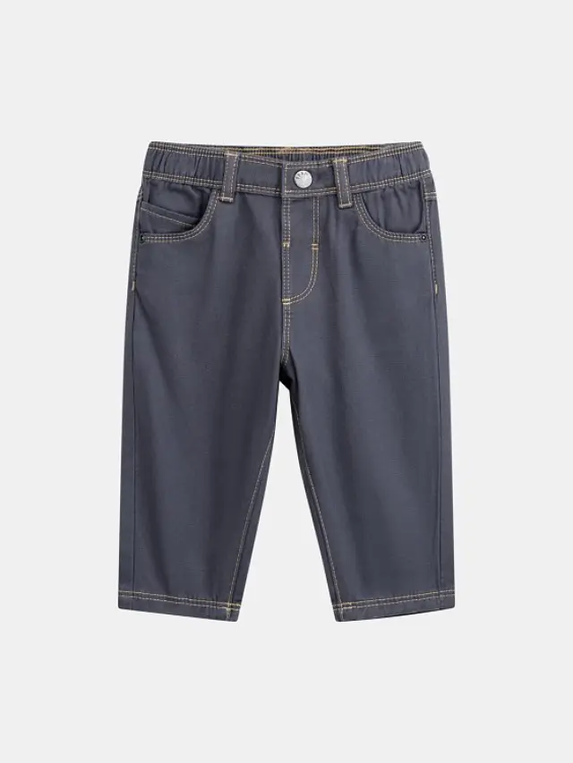 Βρεφικό Παντελόνι για Αγόρια Grey Denim ΓΚΡΙ