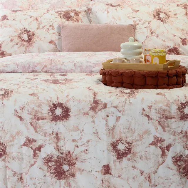 Ζεύγος Μαξιλαροθήκες 50x70 Casual Line Melinen Lesslie Apple 50% Βαμβάκι-50% Πολυέστερ 2