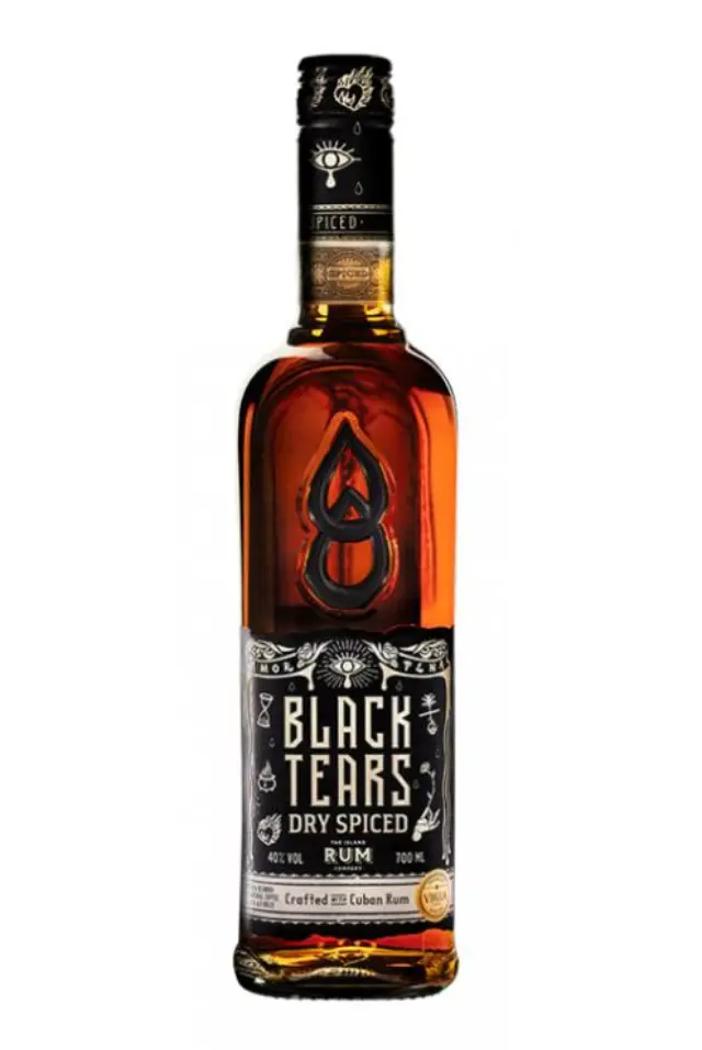 BLACK TEARS SPICED RUM 700ml