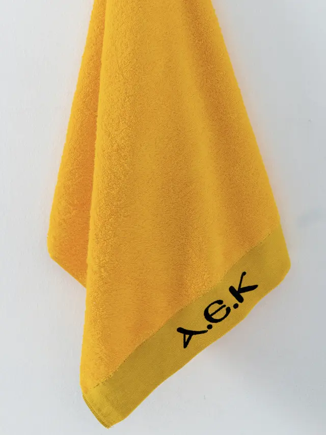 Πετσέτα Προσώπου Palamaiki Official Team Licenced AEK Towels 50x100 2