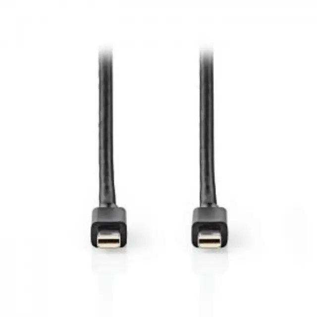 Καλώδιο Mini DisplayPort αρσ. - Mini DisplayPort αρσ. 2.0m., σε μαύρο χρώμα. 2